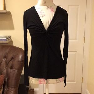 Splendid V-Neck Long Sleeve Tee.